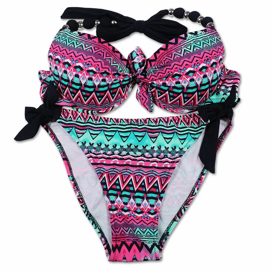 Women's Floral Bikini Set | Brazilian Swimwear