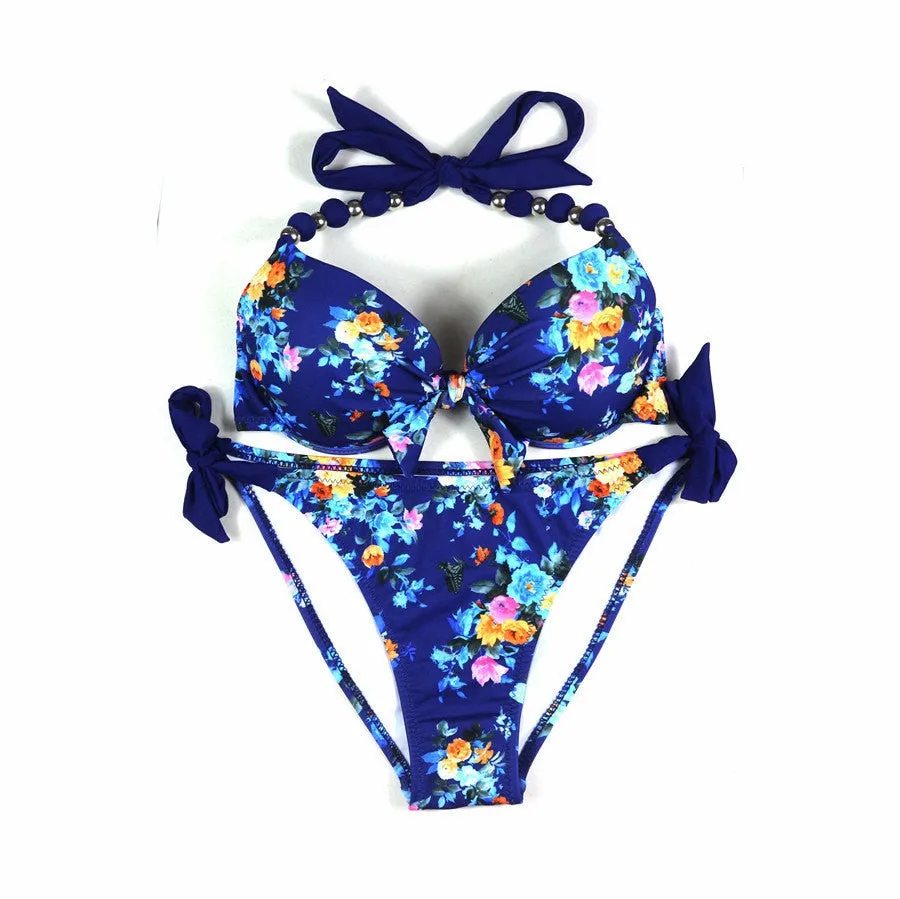 Women's Floral Bikini Set | Brazilian Swimwear