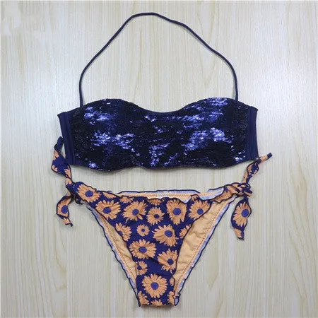 Women's Floral Bikini Set | Brazilian Swimwear