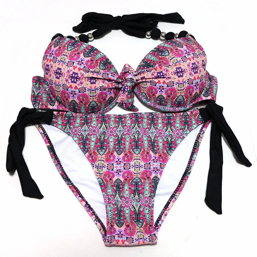 Women's Floral Bikini Set | Brazilian Swimwear