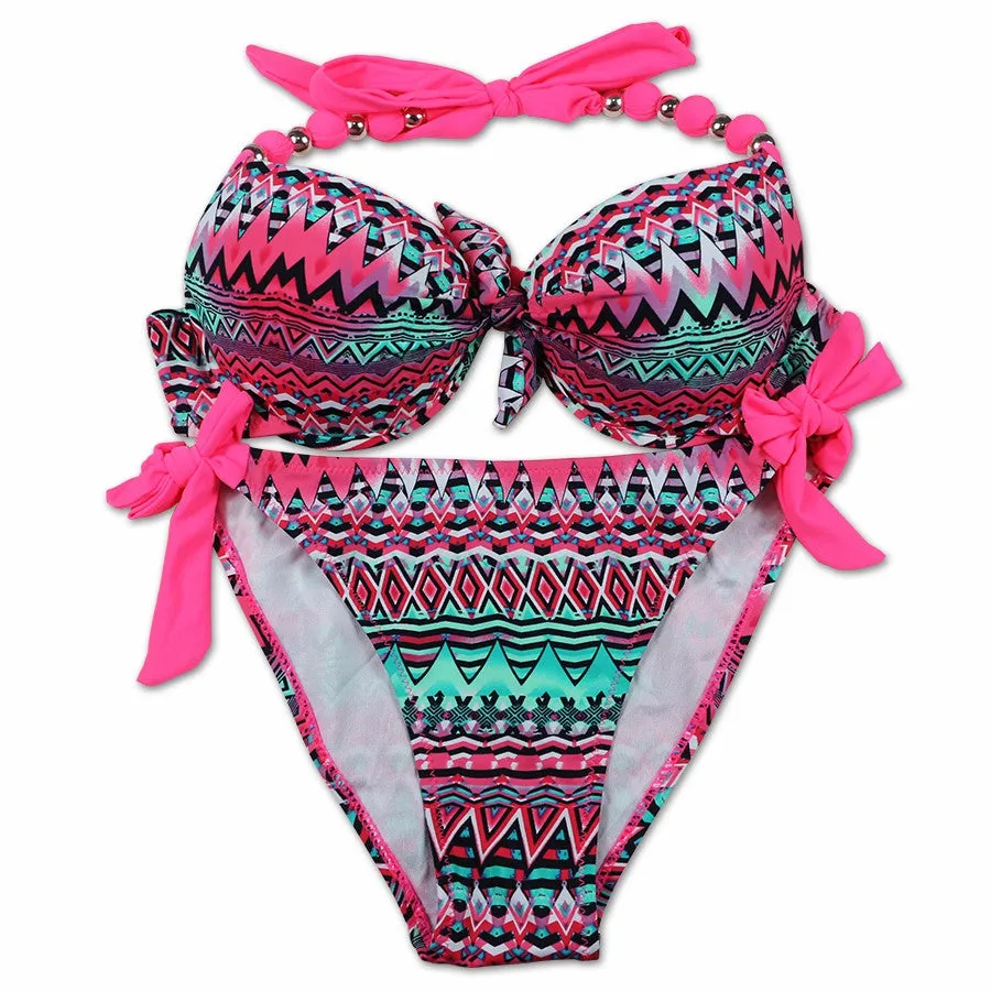 Women's Floral Bikini Set | Brazilian Swimwear