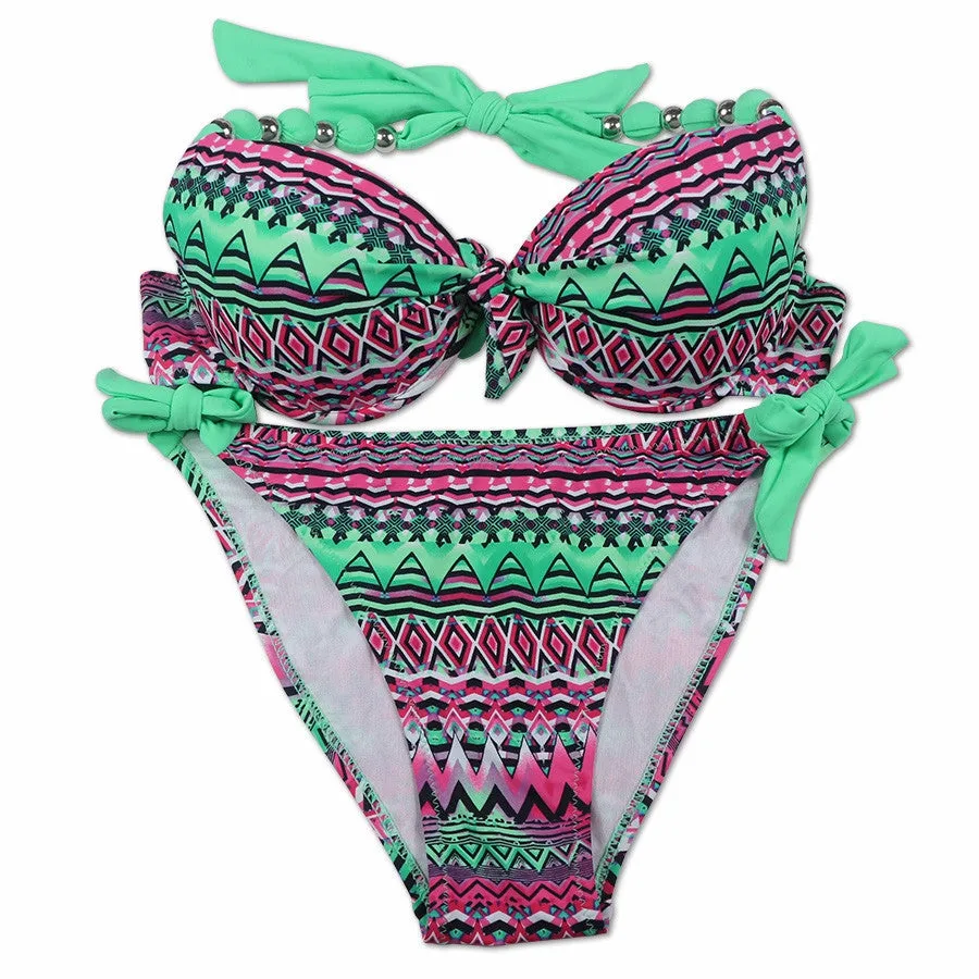 Women's Floral Bikini Set | Brazilian Swimwear