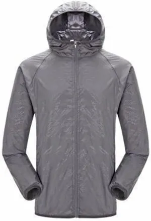 Women's Lightweight Hooded Rain Jacket Plus Size Waterproof Windbreaker Packable Travel Raincoat Outdoor Outerwear