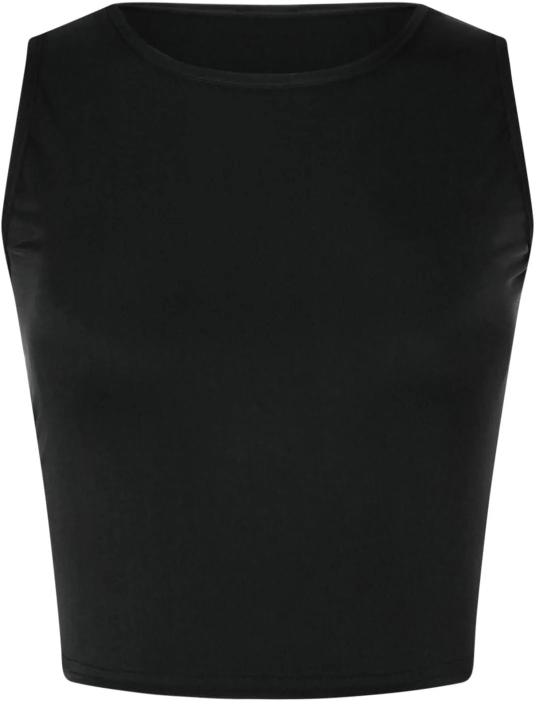 Women's Sleeveless Halter Neck Casual Basic Tank Crop Tops Tank Tops for Women Workout Athletic Yoga Going Out Tops