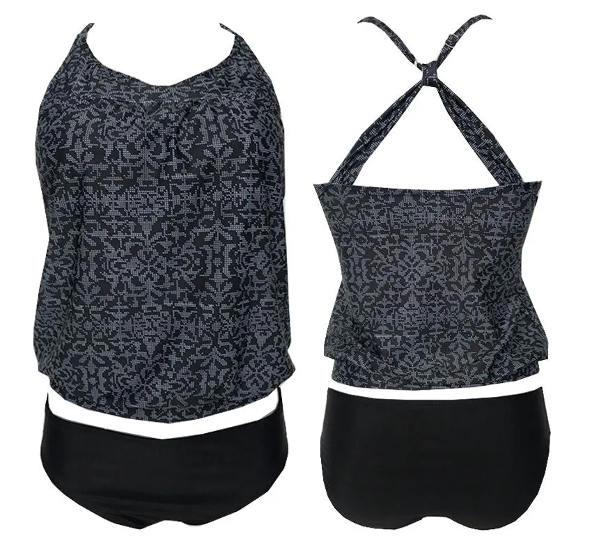 Women's Vintage Tankini Swimsuit