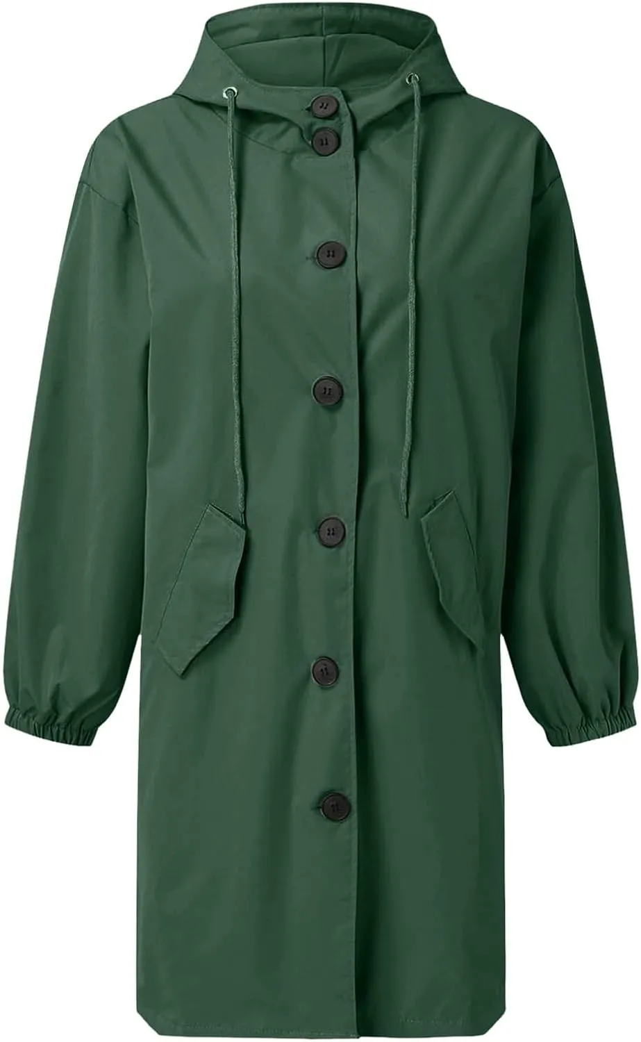 Women's Winter Overcoat Mid-Long Stand Collar Single Breasted Coat Outerwear