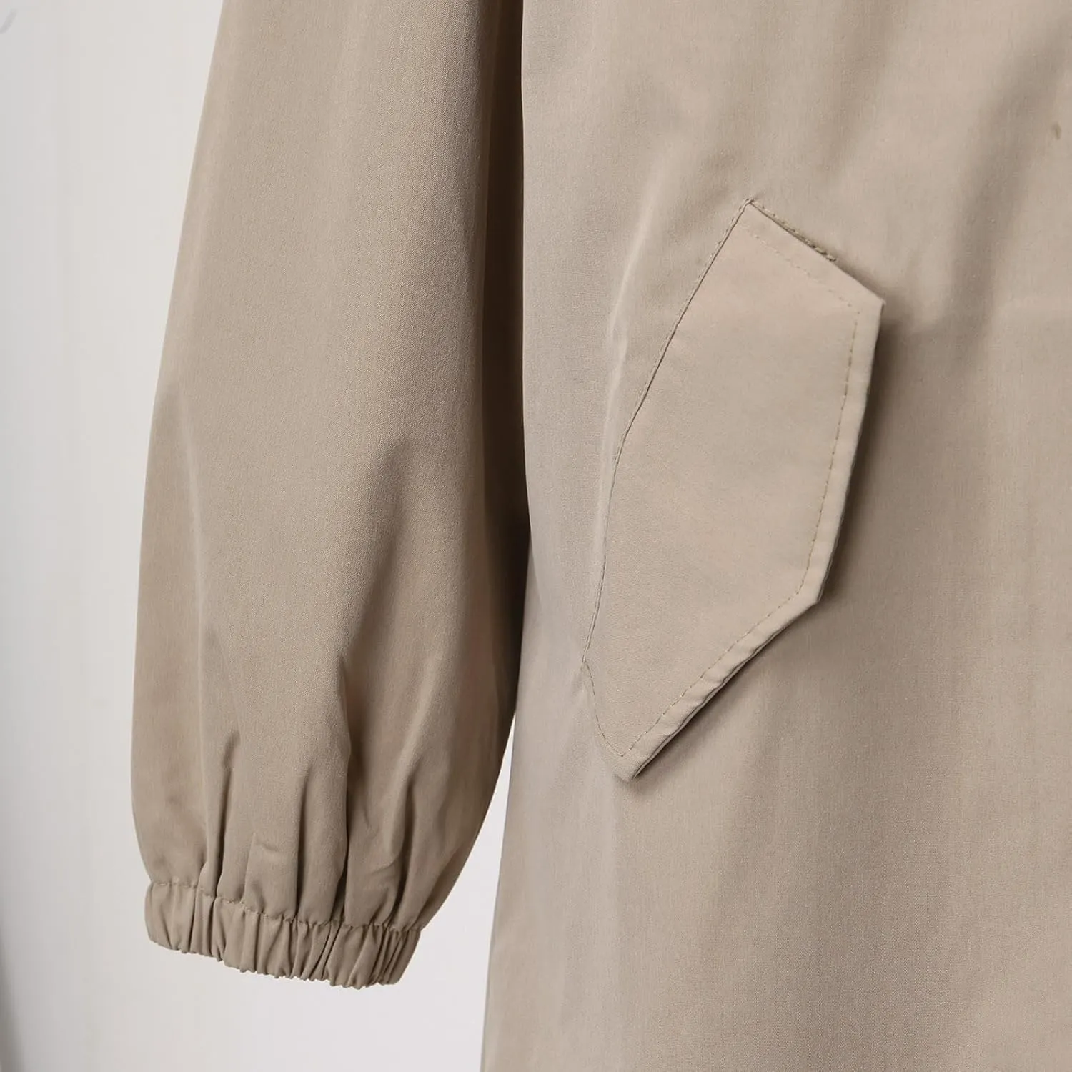 Women's Winter Overcoat Mid-Long Stand Collar Single Breasted Coat Outerwear