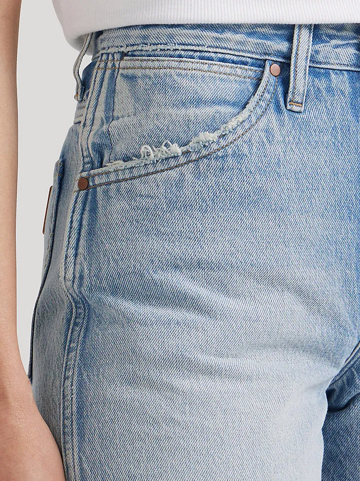 Wrangler Cowboy short Bermuda Sky Women's Shorts