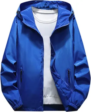 Ymosrh Mens Winter Jackets Men's Autumn Casual Color Plus Size Hoodie Zipper Outdoor Sport Coat Coats for Men