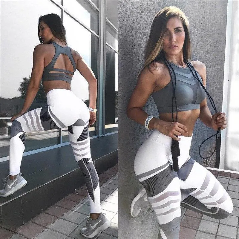 Yoga Pants  Leggings Sport Women Fitness Legging Slim Stretch Running Tights gym leggings Ropa Deportiva Mujer Size